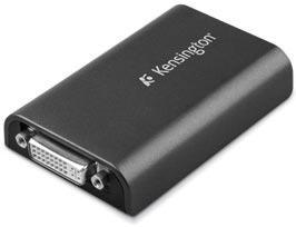 kensington dual monitor adapter 