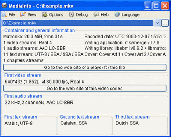 MediaInfo v.0.7.13