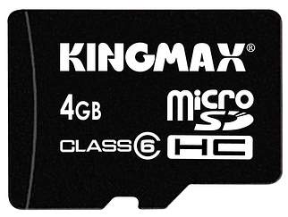 KINGMAX microSDHC 4GB class6