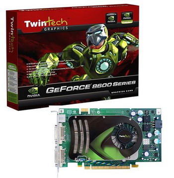 Twintech geForce 8600GTS 