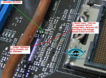chipset nForce 680i SLI  Kentsfield mod
