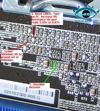 chipset nForce 680i SLI  Kentsfield mod