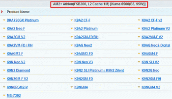 msi kuma support list