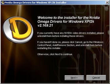 Nvidia omega driver