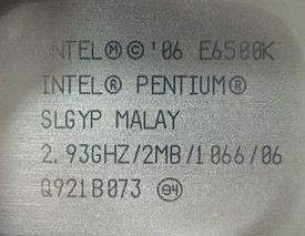 pentium E6500K 
