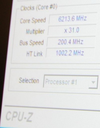 phenom II X4 6.3 Ghz overclock