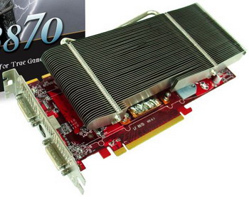 power color Radeon HD 3870 512 MB GDDR-4 passive