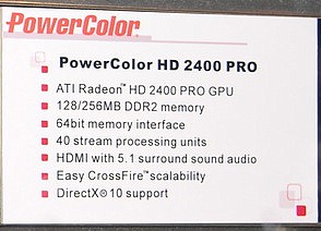 powercolor hd 2400 pro gddr2