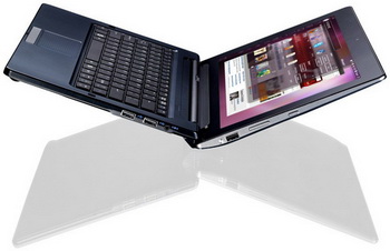 Laptop Tablet Python S3 can run Ubuntu, Android or Windows 8