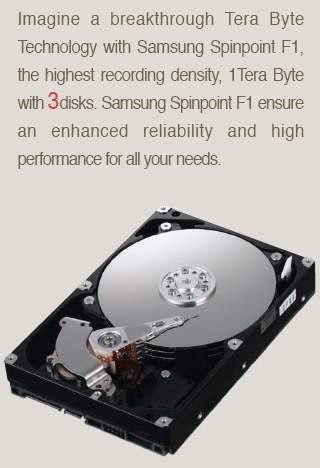 samsung spinpoint F1 with 32 mb buffer