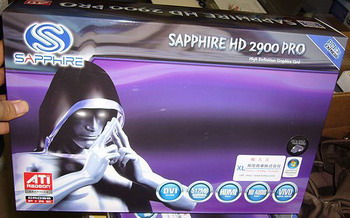 sapphire radeon HD 2900 Pro box