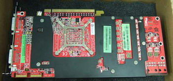 sapphire radeon HD 2900 XT GDDR4 : back side