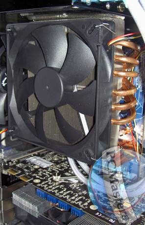 gigantic processor cooler scythe installed