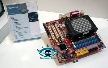 silentFlux media water cooler installed