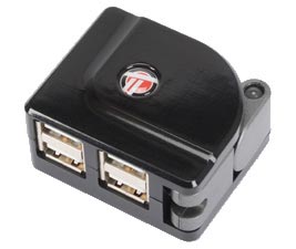 USB- concentrator travel USB 2.0 4- port hub