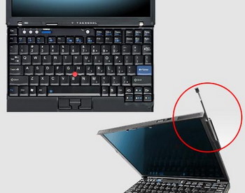 thinkPad x61 build in antena