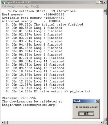 wolfdale stepping A2 super pi 1mb