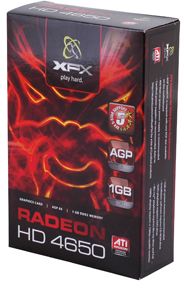 xfx Radeon HD 4650 agp 8x